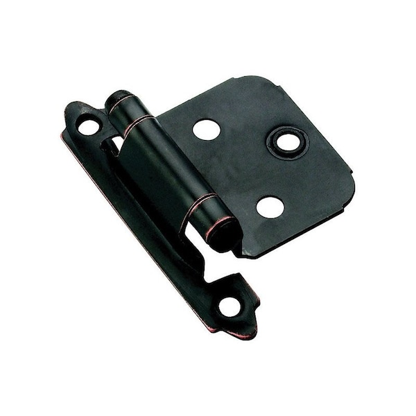 Amerock Amerock 1-13/16 in. W X 2-3/4 in. L Oil Rubbed Bronze Steel Self-Closing Hinge 2 pk BPR3429ORB - main